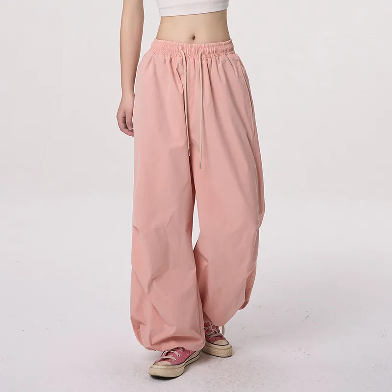 RAMPAGE Casual Pants Unisex Pink-25