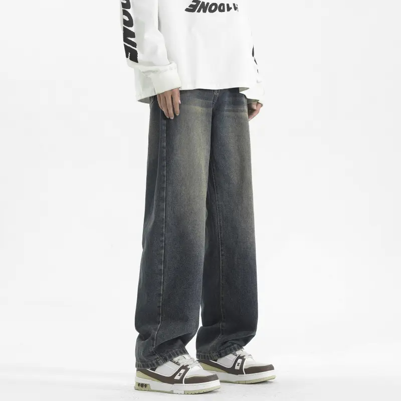 RAMPAGE Jeans Unisex Vintage Blue-17