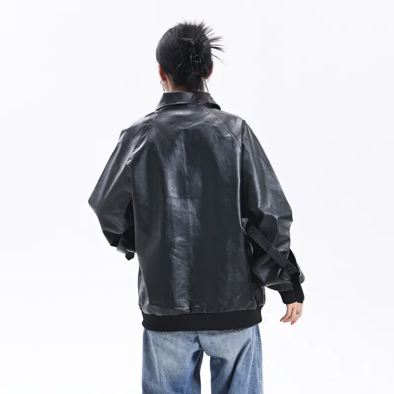 RAMPAGE Leather Jackets Unisex-2