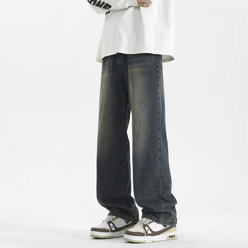 RAMPAGE Jeans Unisex Vintage Blue-14
