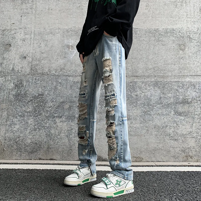 RAMPAGE Jeans Unisex Vintage Blue-5