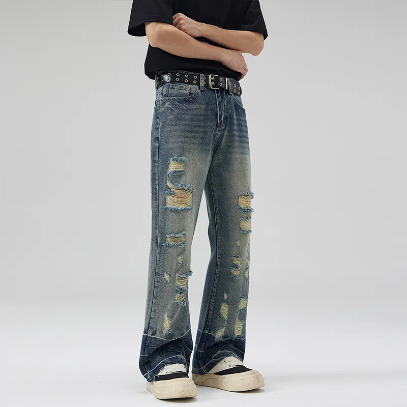 RAMPAGE Jeans Unisex Vintage Blue-5