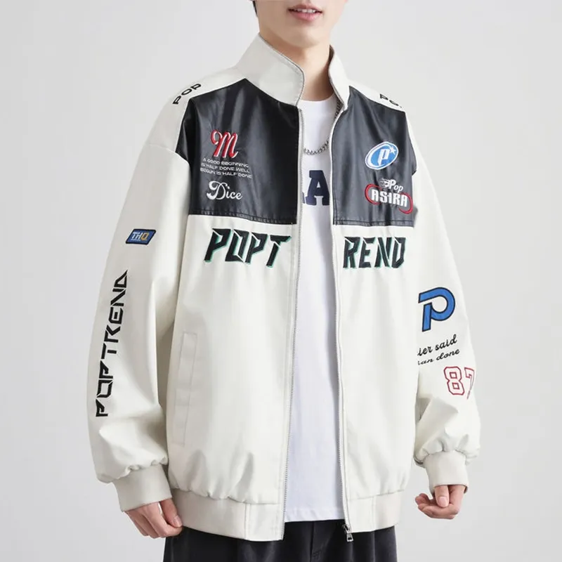 RAMPAGE Leather Jackets Unisex-13