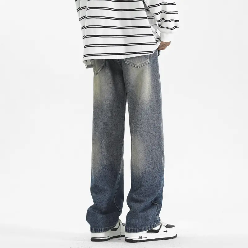 RAMPAGE Jeans Unisex Vintage Blue-4