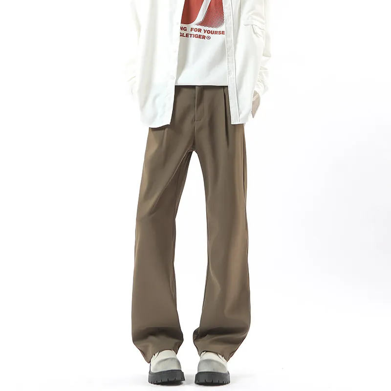 RAMPAGE Casual Pants Unisex Brown-2