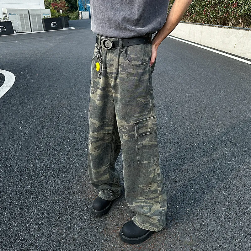 RAMPAGE Jeans Unisex Green Camouflage-4