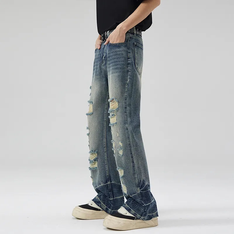 RAMPAGE Jeans Unisex Vintage Blue-4