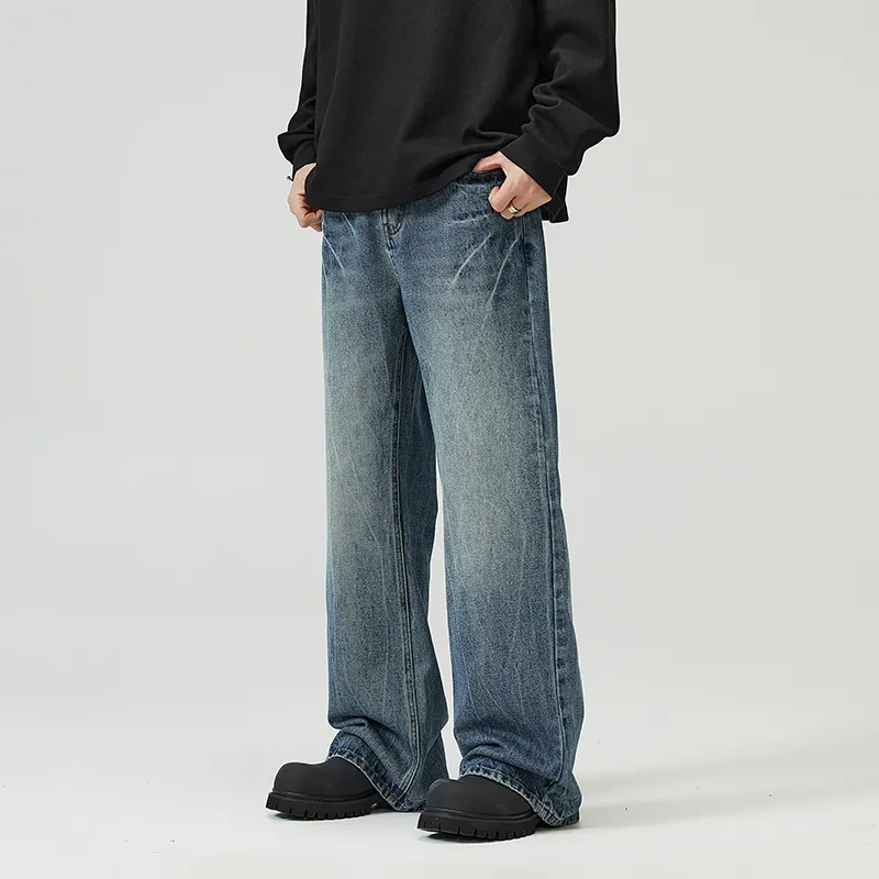 RAMPAGE Jeans Unisex Vintage Blue-4