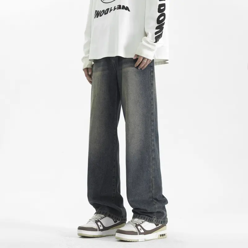 RAMPAGE Jeans Unisex Vintage Blue-13