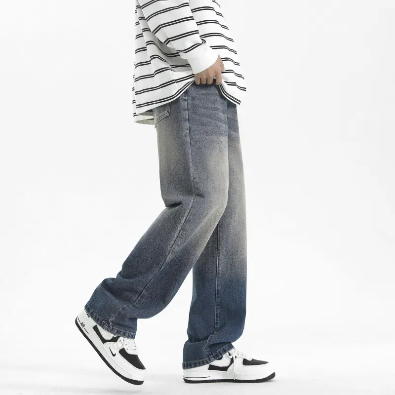 RAMPAGE Jeans Unisex Vintage Blue-5