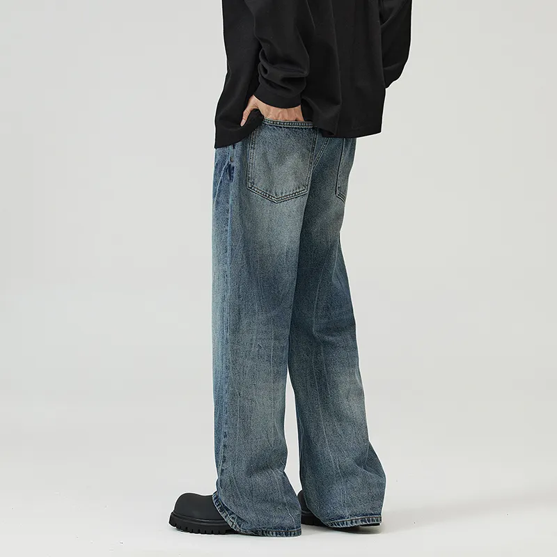 RAMPAGE Jeans Unisex Vintage Blue-5