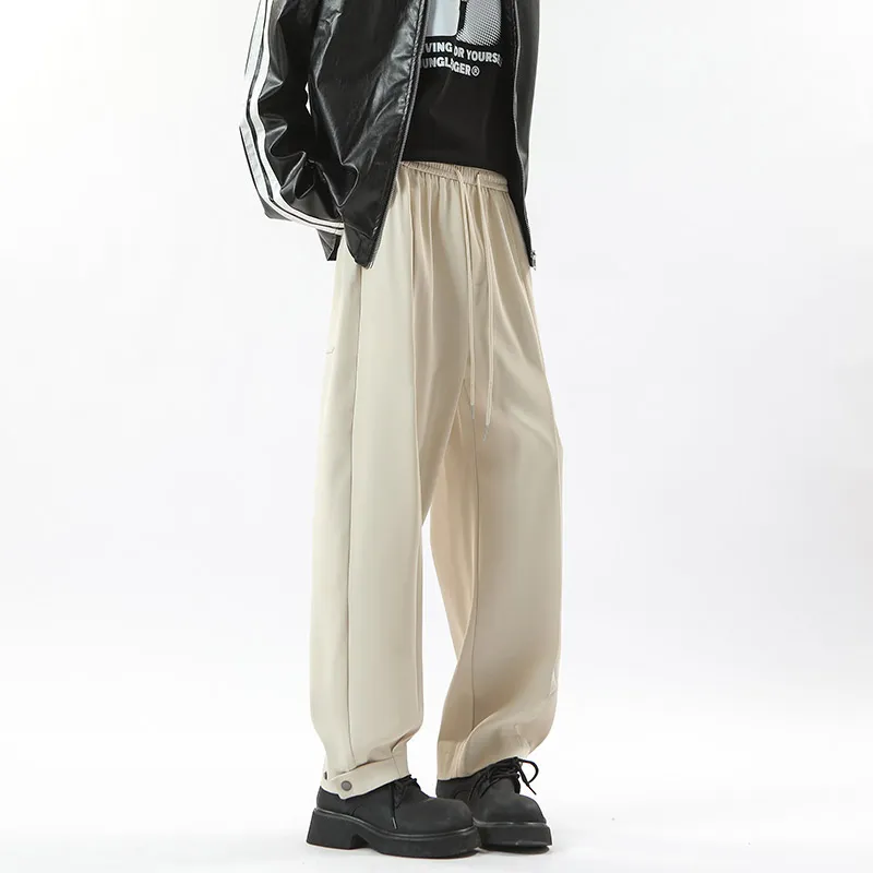RAMPAGE Casual Pants Unisex Brown-1