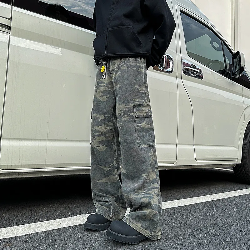 RAMPAGE Jeans Unisex Green Camouflage-2