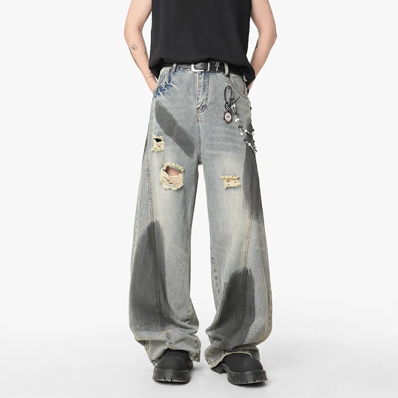 RAMPAGE Jeans Unisex Vintage Blue-5