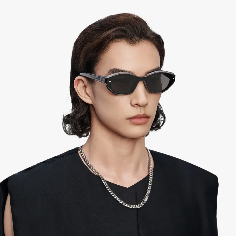MUJOSH TR90 Cat Eye Lightweight Comfortable Avant-Garde Polarized Sunglasses Unisex-1