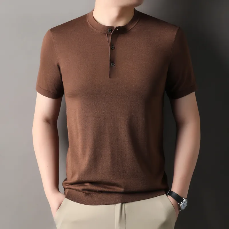 PIERRE CARDIN Knitted Fabric T Shirt Men's-5