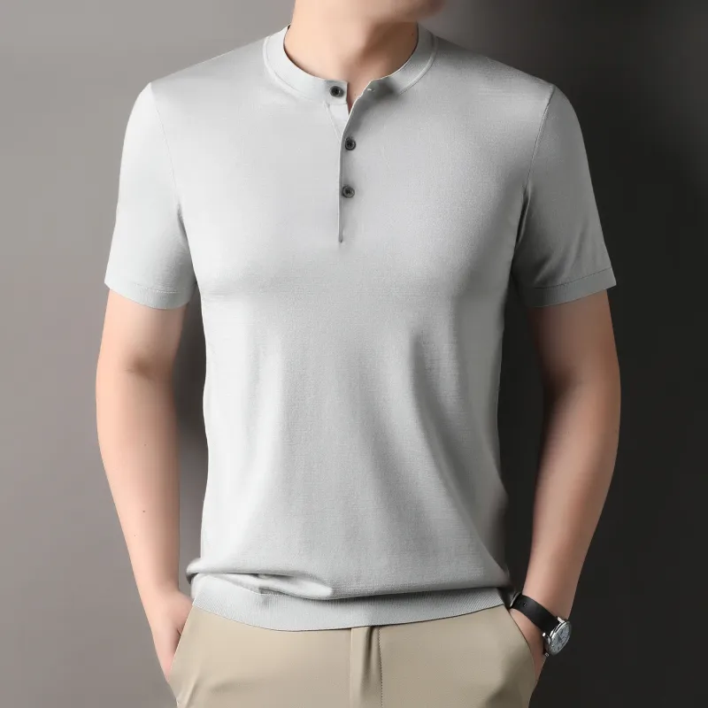 PIERRE CARDIN Knitted Fabric T Shirt Men's-2