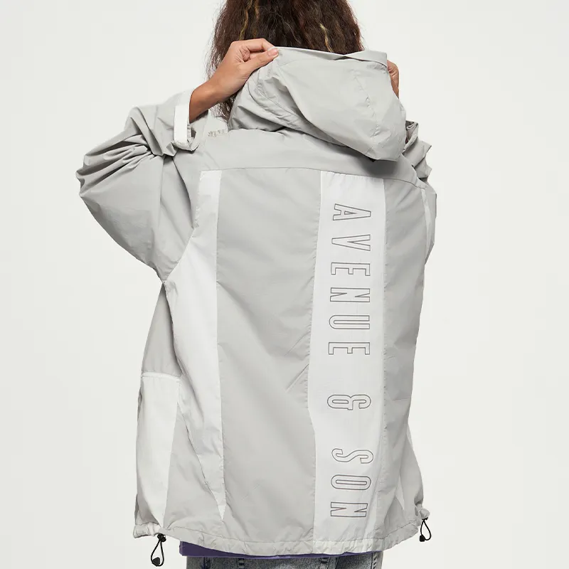 AVENUE&SON Jackets Coats Unisex Gray-3