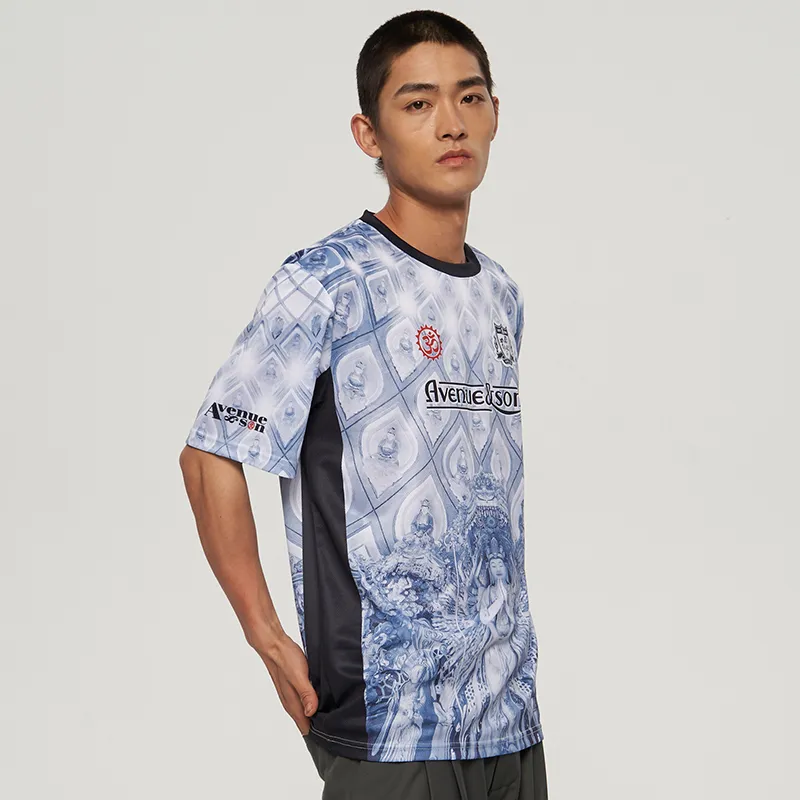 AVENUE&SON Soccer Jerseys Unisex White-6