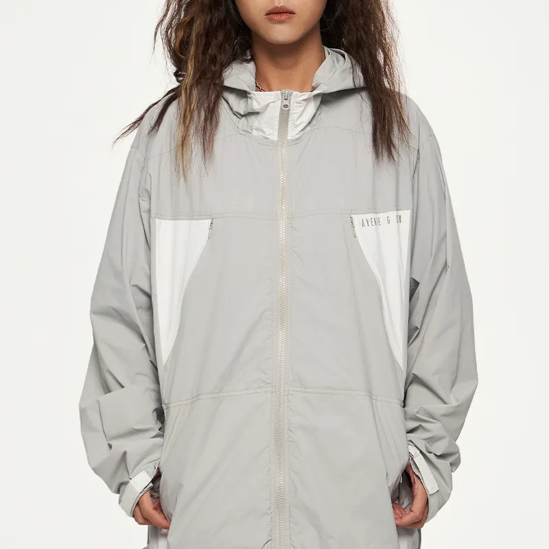 AVENUE&SON Jackets Coats Unisex Gray-2