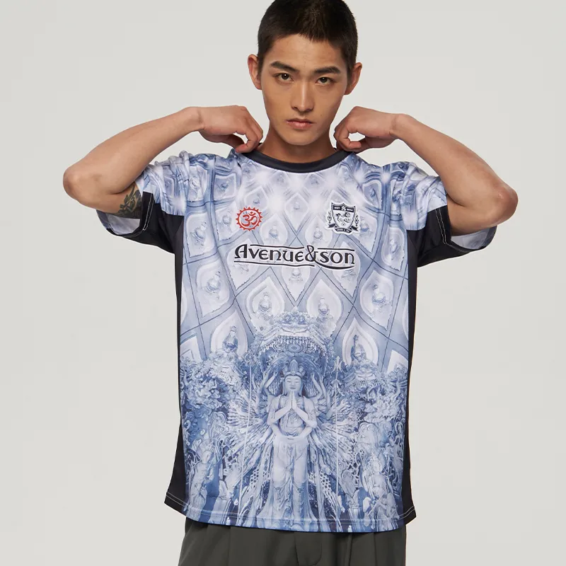 AVENUE&SON Soccer Jerseys Unisex White-3