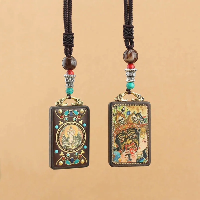 Fei Yu Wooden Necklaces Unisex-5