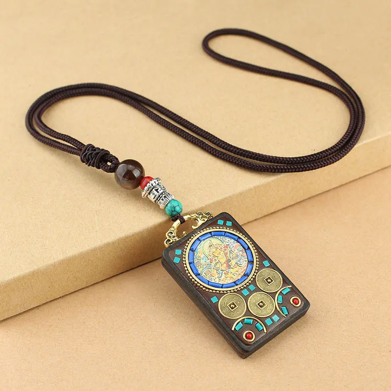 Fei Yu Wooden Necklaces Unisex-3