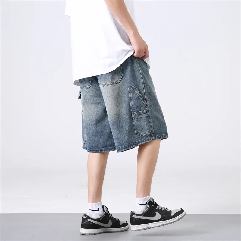 FREO3N Denim Shorts Unisex-9