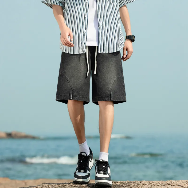 FREO3N Denim Shorts Unisex-7