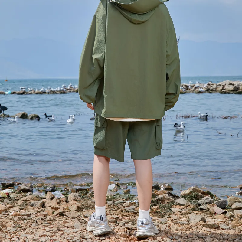 FREO3N Cargo Shorts Unisex-11