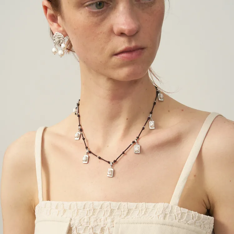 Lost In Echo Freshwater Pearl Necklaces Women's-6