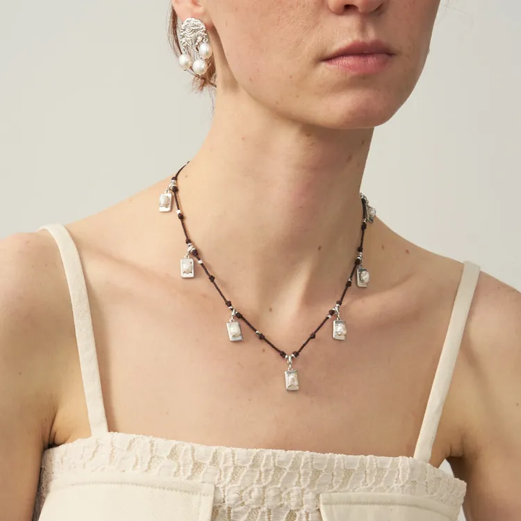 Lost In Echo Freshwater Pearl Necklaces Women's-4