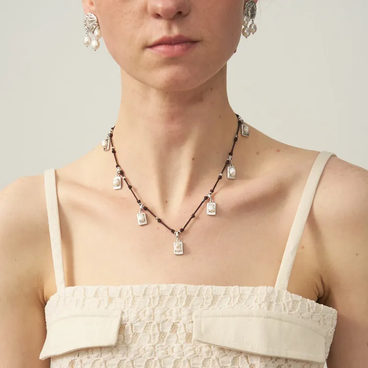 Lost In Echo Freshwater Pearl Necklaces Women's-5