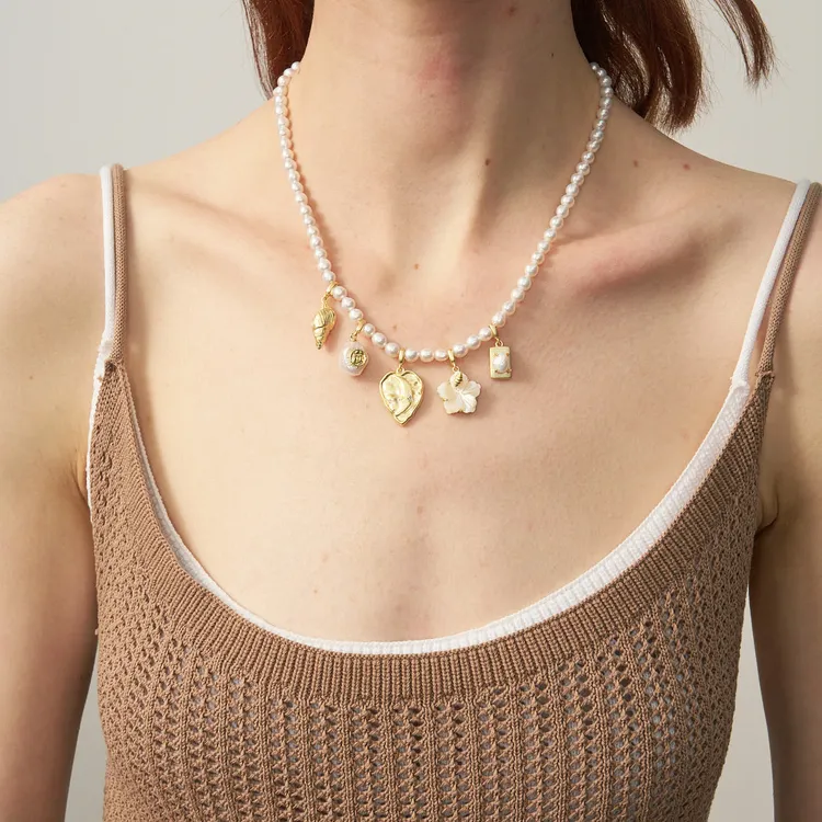 Lost In Echo Freshwater Pearl Necklaces Women's-3
