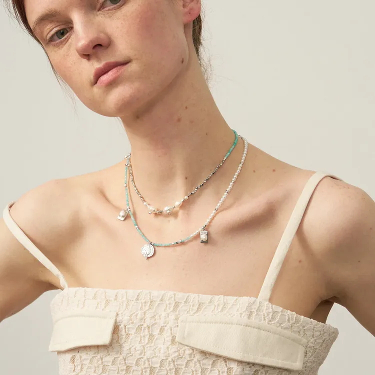 Lost In Echo Freshwater Pearl Necklaces Women's-7
