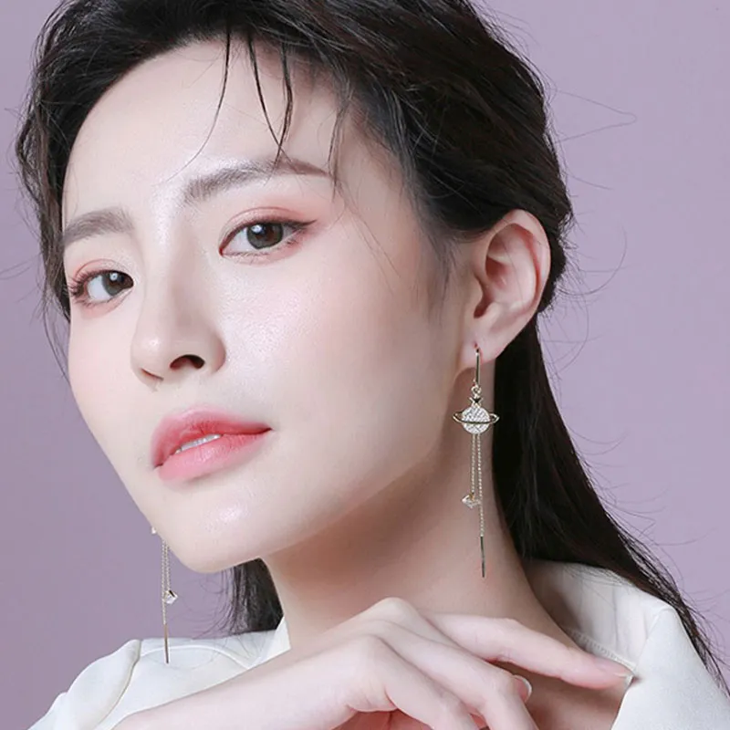 GAGA 925 Sterling Silver Earrings Women's-5