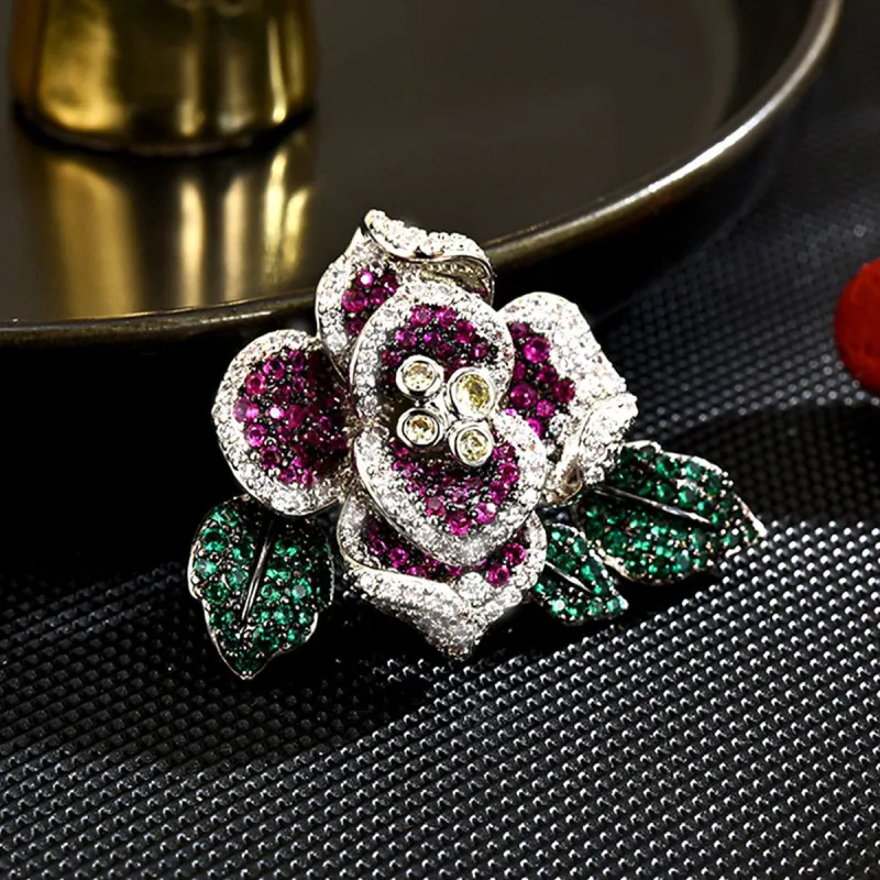 GAGA Eco Friendly Copper Brooches Women's-3