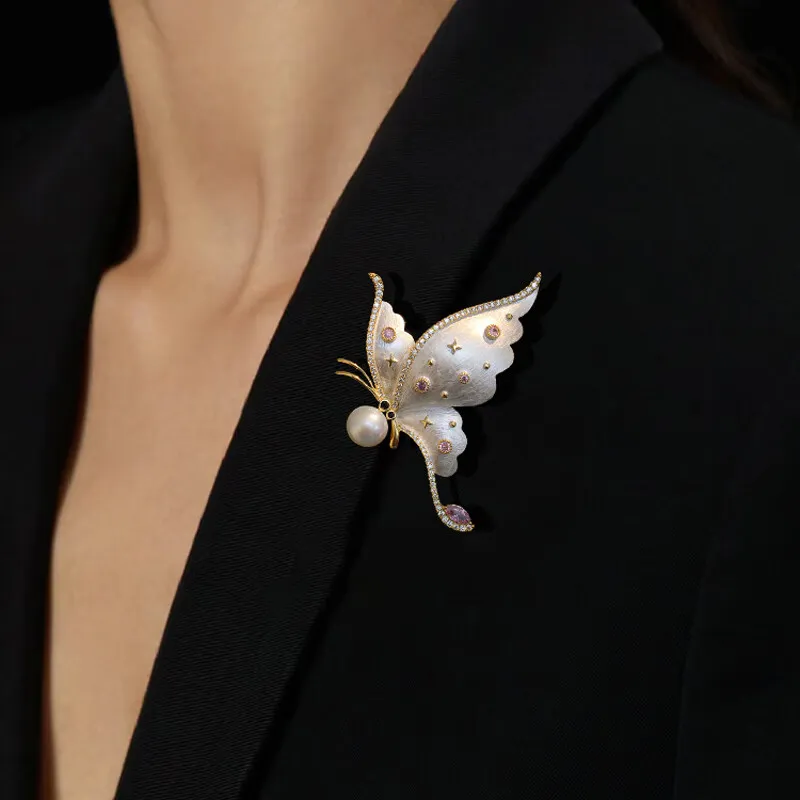 GAGA Eco Friendly Copper Brooches Women's-6