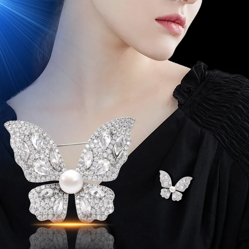 GAGA Faux Pearl Brooches Women's-1
