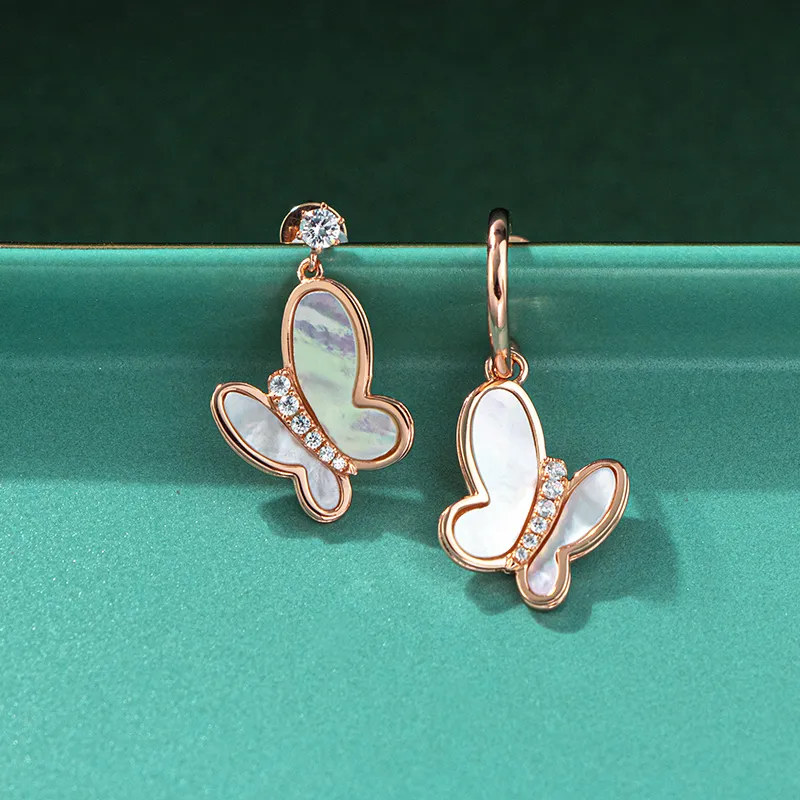 GAGA S925 Silver Earrings Women's-1