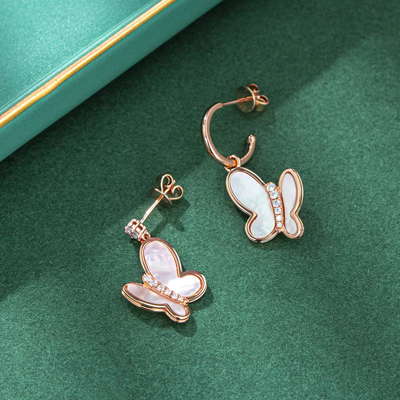 GAGA S925 Silver Earrings Women's-3