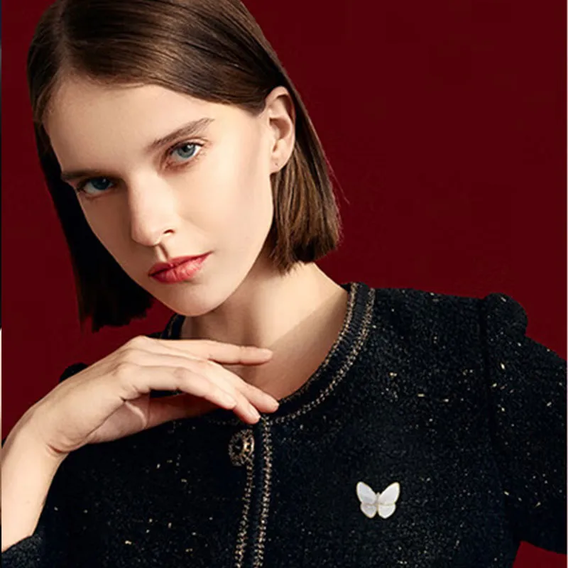 GAGA Eco Friendly Copper Brooches Women's-7