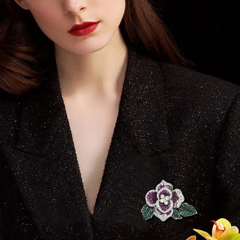 GAGA Eco Friendly Copper Brooches Women's-2