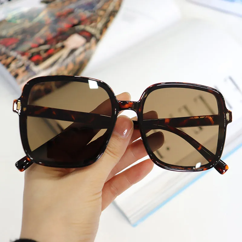 Pair Ponyo PC Irregular Shape Sunglasses Unisex Tortoiseshell-1