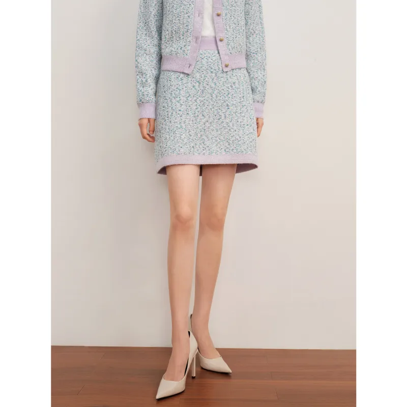 JZ. ANNAKRO Casual Short Skirts Women's Flower Purple-6