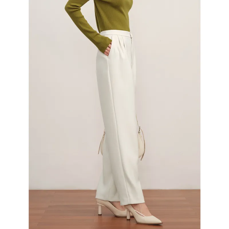 JZ. ANNAKRO Suit Trousers Women's Ecru-5