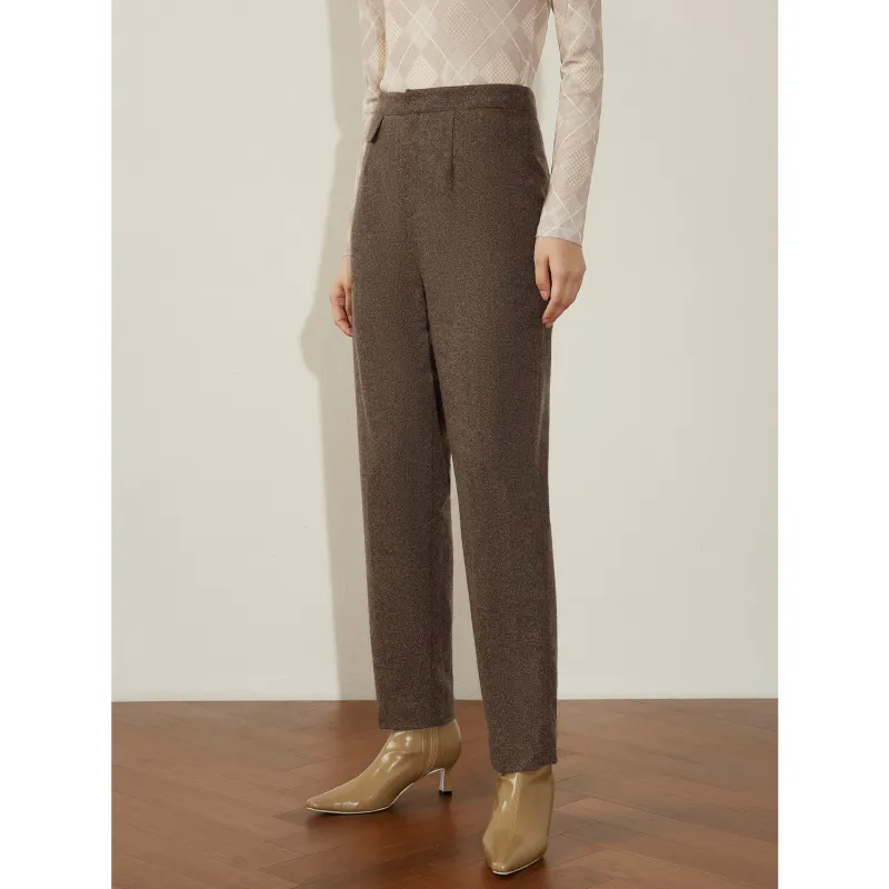 JZ. ANNAKRO Suit Trousers Women's Light Coffee-2