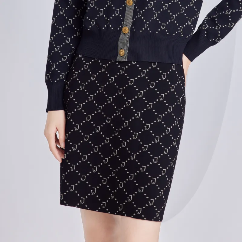 JZ. ANNAKRO Casual Short Skirts Women's Floral Black-6