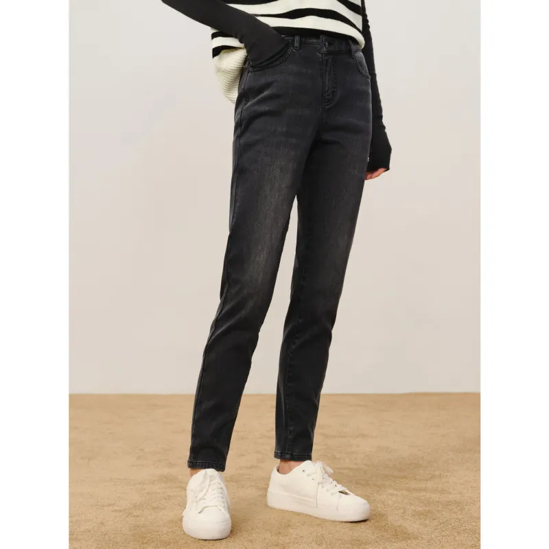 JZ. ANNAKRO Jeans Women's Black Gray-3