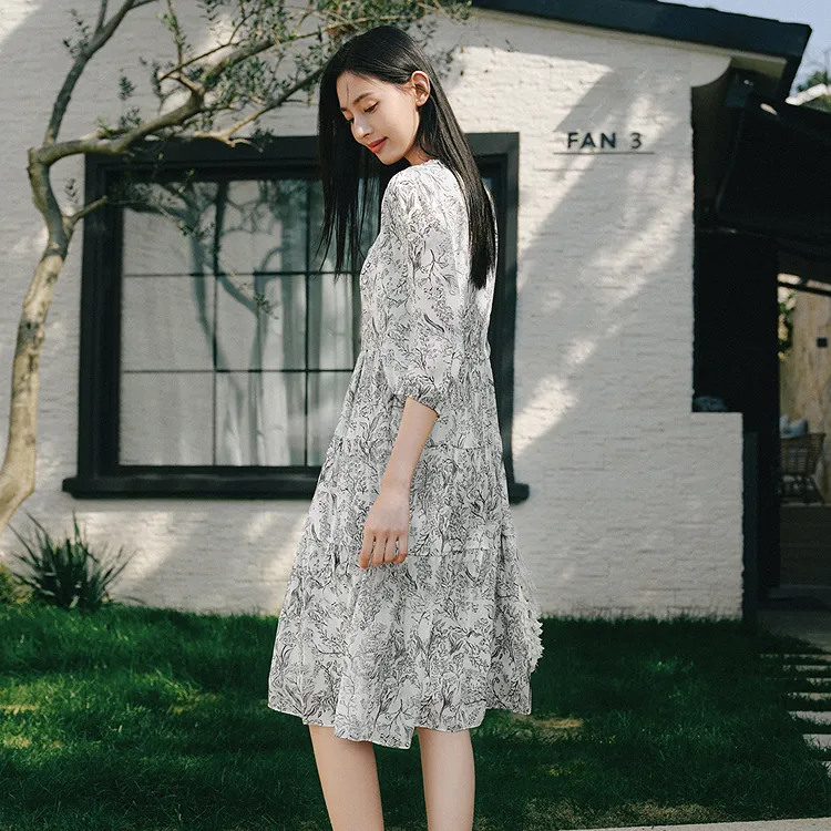 JZ. ANNAKRO Long Sleeved Dress Women's-9